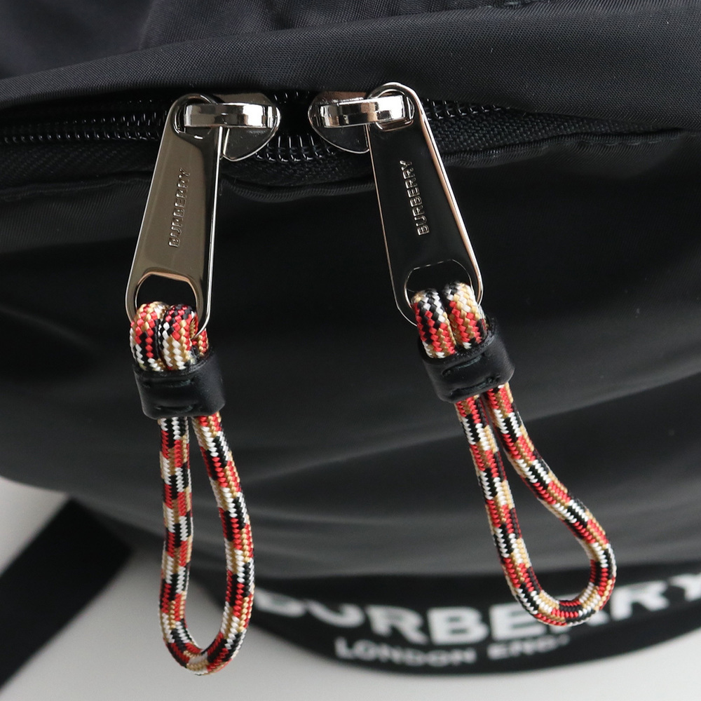 Burberry Backpack Rucksack Nylon Black - Picture 7 of 12